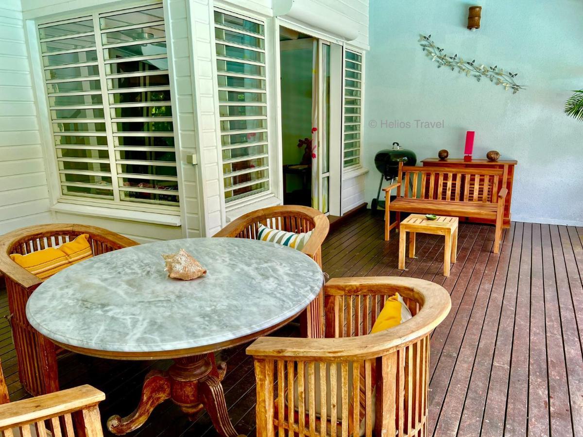 Villa Sisley, 2 Chambres, Piscine Privee, Plage A 100 M Sainte-Rose Exterior foto