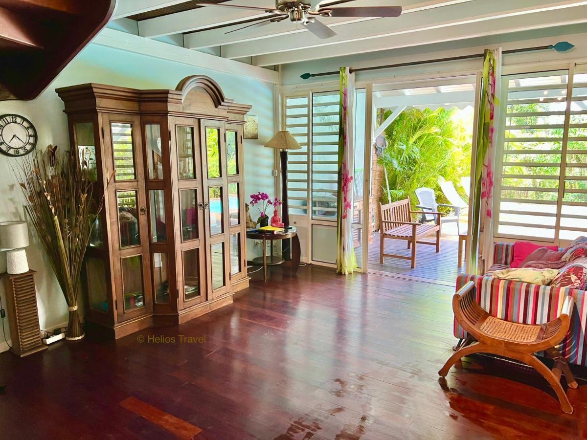 Villa Sisley, 2 Chambres, Piscine Privee, Plage A 100 M Sainte-Rose Exterior foto