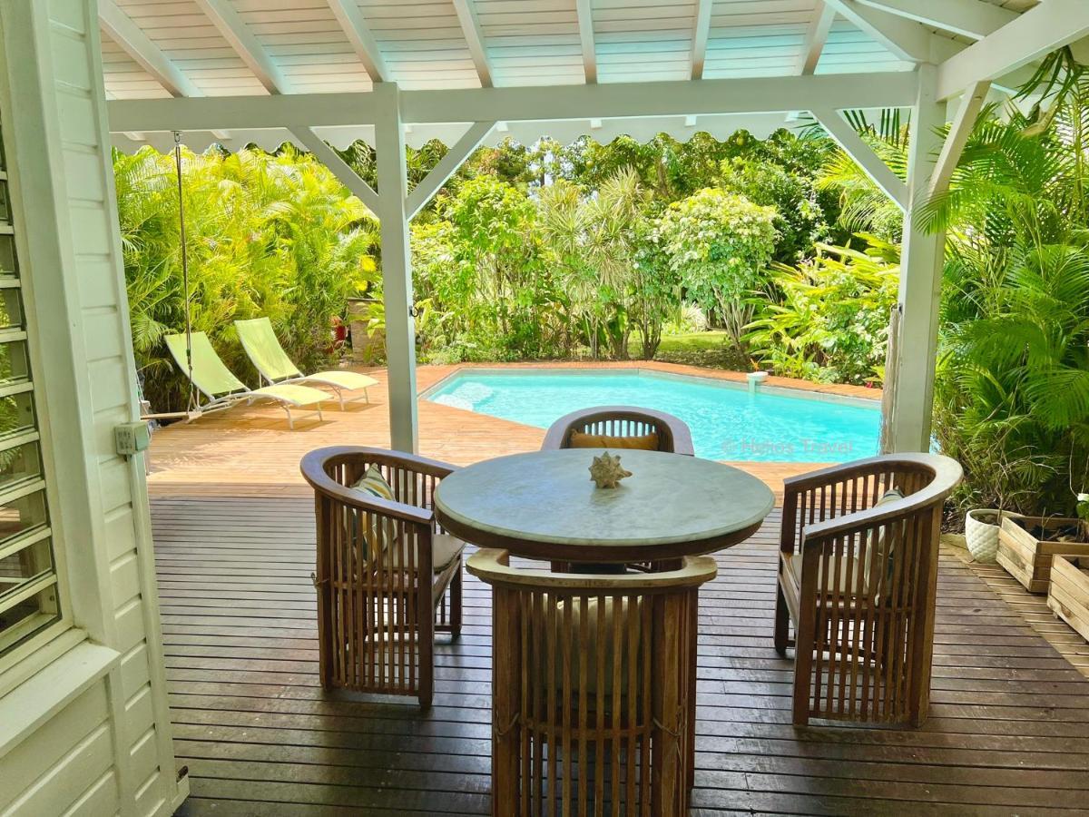 Villa Sisley, 2 Chambres, Piscine Privee, Plage A 100 M Sainte-Rose Exterior foto